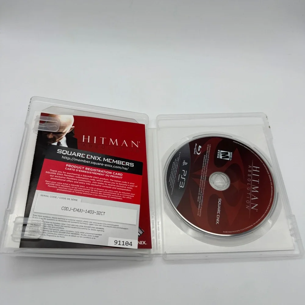 Hitman Absolution Sony‎ PlayStation 3 PS3 2012 Stealth Action Game Square Enix